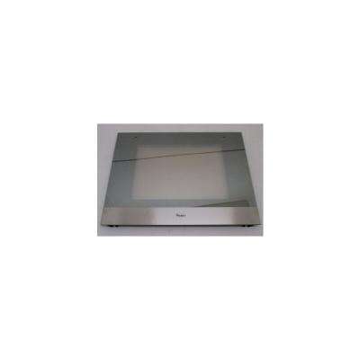Vitre de pour four exterieure avec support Whirlpool 481010599902