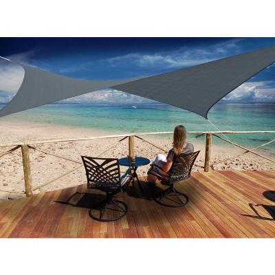 Voile d'ombrage rectangulaire 4 x 3 m - Austral - Ardoise - Jardiline