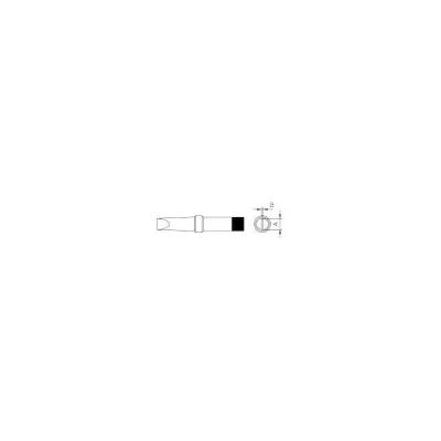 WELLER PTC7 Pointe Fer &agrave; souder Tournevis 3,18 mm