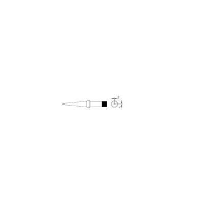 Weller 4PTM7-1 Panne de fer &agrave; souder forme longue Taille de la panne 3.2 mm Contenu