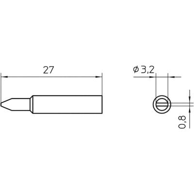 Weller XNT C Panne de soudage 1 pi&egrave;ce(s)