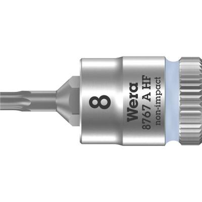 Wera 8767 A 05003360001 6 pans int&eacute;rieurs (TX) Douille-embout T 8 1/4 (6.3 mm)
