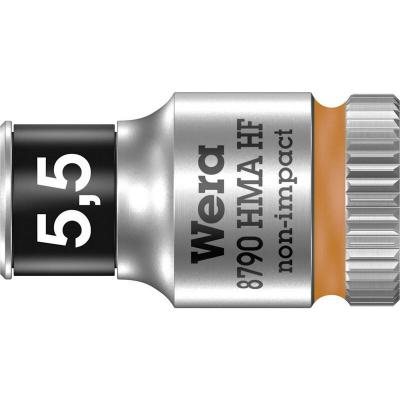 Wera 8790 HMA 05003720001 6 pans ext&eacute;rieurs Douille 5.5 mm 1/4 (6.3 mm)