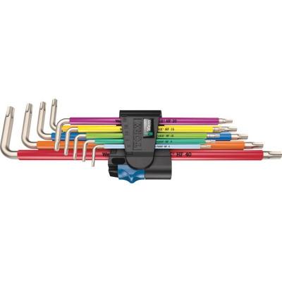 Wera 3967/9 Tx Sxl Hf Stainless 1 L-key Set Multicolore