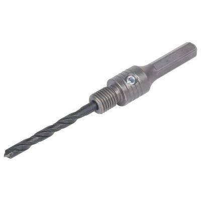 WOLFCRAFT Mandrin hexagonal M16 avec foret pour scie cloche