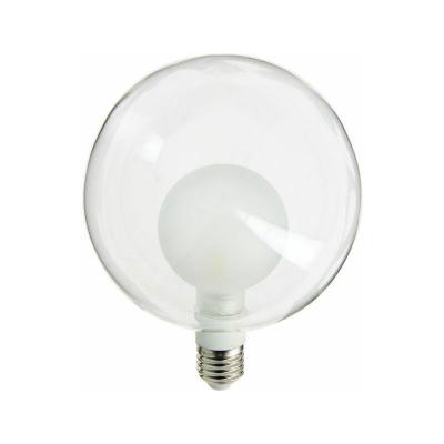 Ampoule Filament LED double verre globe, culot E27, 180 Lumens