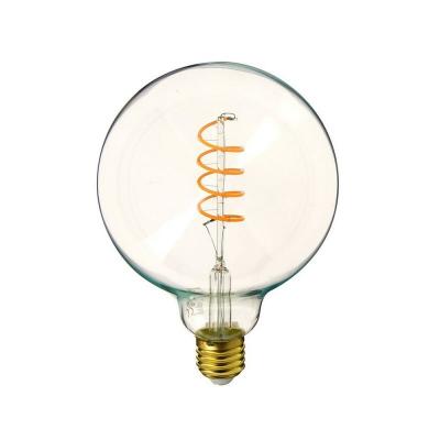 Ampoule LED mug verre ambr&eacute; E27