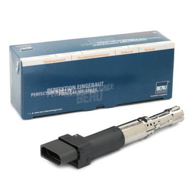 Bobine d'allumage, 12 V BORGWARNER (BERU), par ex. pour Audi, VW, Lamborghini, Porsche