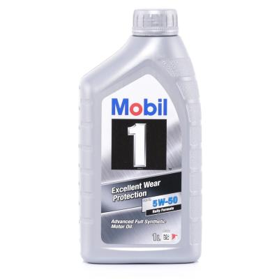 MOBIL Huile moteur 5W-50, Capacit&eacute;: 1I, Huile synth&eacute;tique 153634