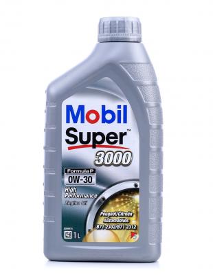 MOBIL Huile-Additif SUPER 3000 Formula-P - Synthetique / 0W30 / 1L 