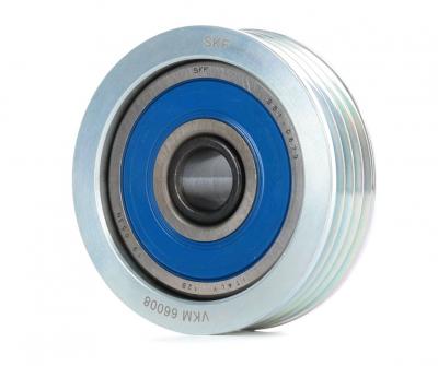 Poulie-tendeur, courroie trap&eacute;zo&iuml;dale &agrave; nervures SKF VKM 66008