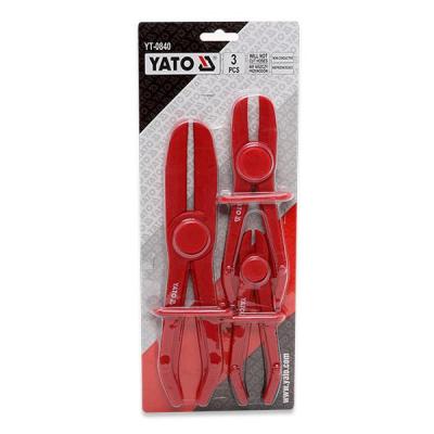 Yato yt-0840&nbsp;&ndash;&nbsp;Jeu de colliers de tube flexible