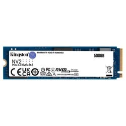 Kingston NV2 - SSD - 500 Go - interne - M.2 2280 - PCIe 4.0 x4 (NVMe)