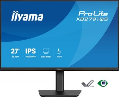 Ecran PC Iiyama XB2791QS-B1 27"" QHD/75Hz/IPS/1ms/Pivot/AdaptiveS