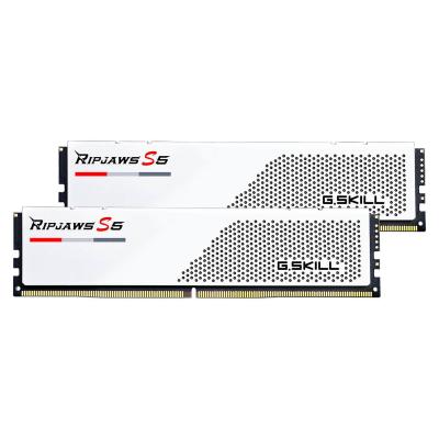 G.Skill Ripjaws S5 White - 2 x 48 Go (96 Go) - DDR5 5200 MHz - CL40 