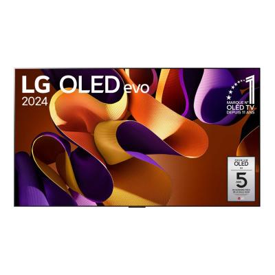 TV OLED Evo LG OLED55G4 139 cm 4K UHD Smart TV 2024 Noir et Argent