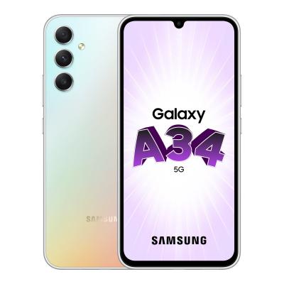 Smartphone Samsung Galaxy A34 6,6"" 5G Nano SIM 256 Go Gris