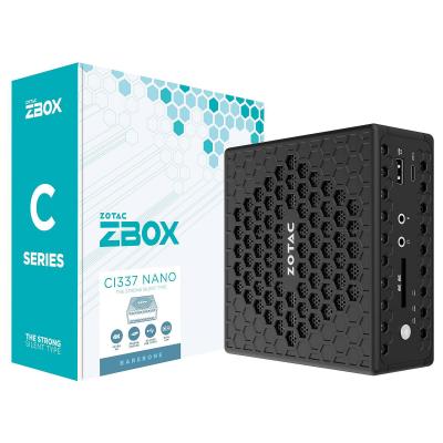 ZOTAC ZBOX C Series CI337 nano - N-series N100 0.8 GHz Noir