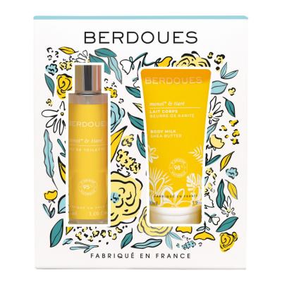 Berdoues - Coffret Mono&iuml; & Tiar&eacute; Eau De Toilette 30 Ml & Lait Corps