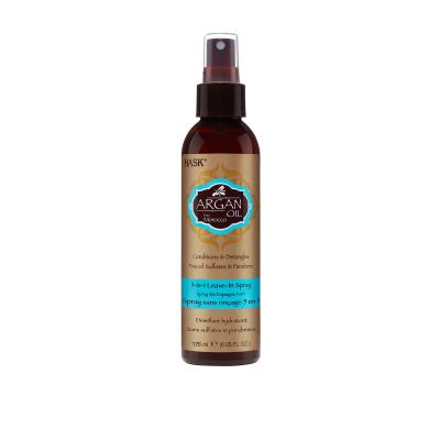 HASK 5en1 Huile d'Argan Spray Soin sans Rin&ccedil;age, 175 ml, 1 Unit&eacute;