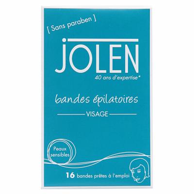 JOLEN Bandes epilatoires visage x 16