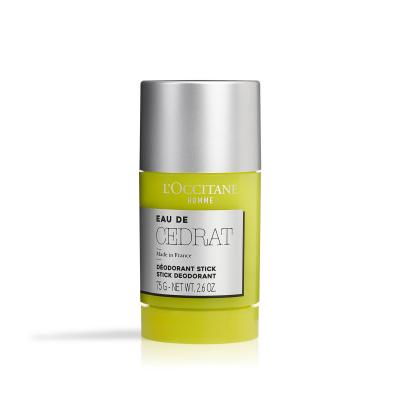 L'OCCITANE Homme D&eacute;odorant stick eau de c&eacute;drat 75g