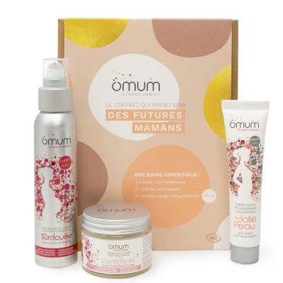 Coffret Qui Prend Soin Des Futures Mamans Bio Omum