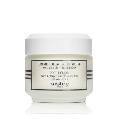 Sisley Collagene Et Mauve Cr&egrave;me de Nuit Tous Types de Peaux - 50 ml