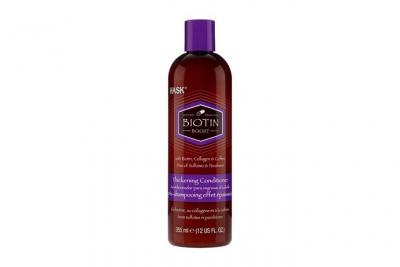 Apr&egrave;s-shampooing pour cheveux fins Biotin Boost HASK (355 ml)