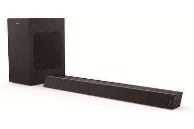 Philips barre de Son TV Bluetooth avec Caisson de Basse sans Fil 300W noir