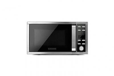 Four Micro-ondes 900 W Inox Bross&eacute; Bxmz901e - Black & Decker