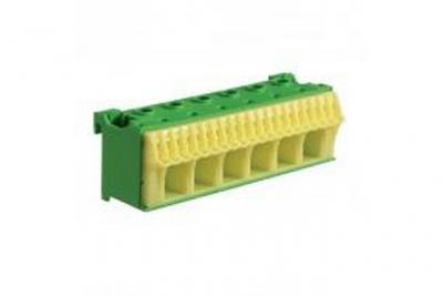 Hager - Bornier terre sans vis 20x4mm2 + 6x25mm2 KN26E