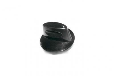 Whirlpool - bouton de commande noir pour table de cuisson WHIRLPOOL
