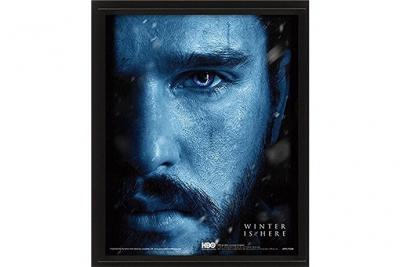 Pyramid GAME OF THRONES CADRE 3D LENTICULAIRE JOHN SNOW /2