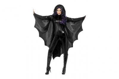 Cape Ailes Chauve Souris - Noir