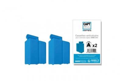 Cassettes 2 anti calcaire pour centrale vapeur Domena