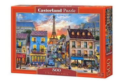 Castorland Rues de Paris, puzzle 500 pi&egrave;ces - - Puzzle