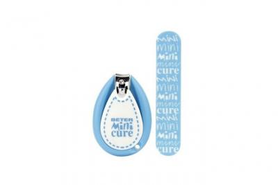 Mini pince &agrave; ongles Beter Mini Cure + lime &agrave; ongles