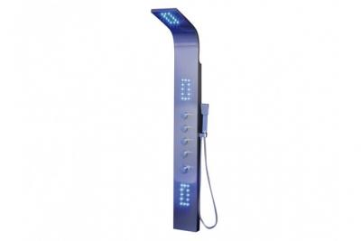Colonne de douche baln&eacute;o thermostatique &agrave; leds FEL
