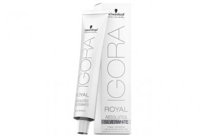 Coloration igora royal absolutes silverwhite - teinte : slate grey