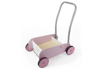 Corolle-Trotteur Bois Et M&eacute;tal Avec Bac De Rangement