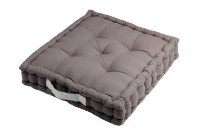 Epais coussin de sol en coton en coton Uni