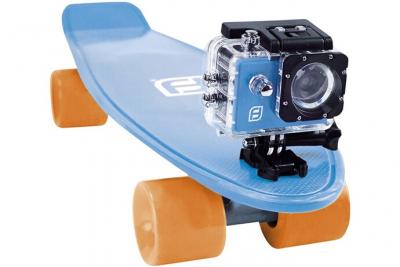 D'arp&egrave;je - Mini Skateboard Avec Cam&eacute;ra - Glisse Urbaine Multicolore