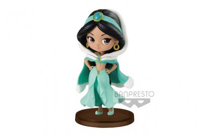 Disney - figurine q posket petit girls festival jasmine winter costume 7 cm