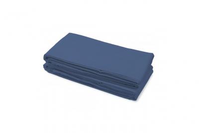 Drap plat uni 2 personnes 100% coton