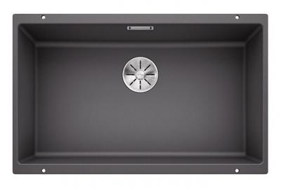 Evier blanco subline 700-u silgranit - gris rocher
