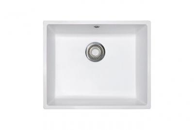 Franke - Evier Domus Fradura DMD610-54 - Blanc Artic (mouchet&eacute;)