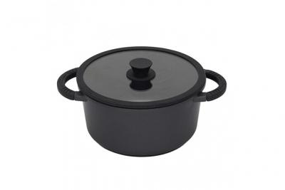 Faitout Fonte Aluminium 24cm Cuisine Cuisson Poele et Casserole