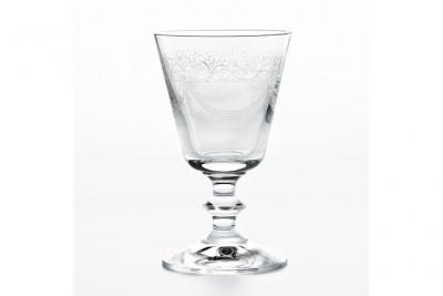 Fl&ucirc;te &agrave; champagne transparent motif grav&eacute; (lot de 6) pantho