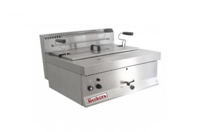 Friteuse &agrave; gaz MOD FPG21 - - - Acier inoxydable21 700x650x430mm